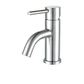 Whitehaus SS, Sgl Hole, Sgl Lever Lavatory Faucet W/ Matching Pop-Up Waste, SS WHS0111-SB-PSS